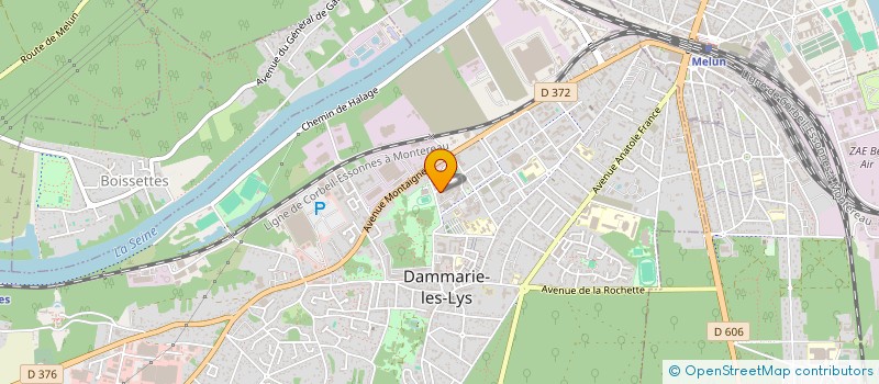 localisation de l'entreprise BARAN  DAMMARIE-LES-LYS