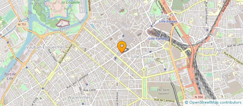 localisation de l'entreprise BARAN à LILLE