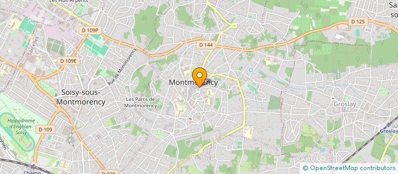 localisation de l'entreprise BARAN  MONTMORENCY