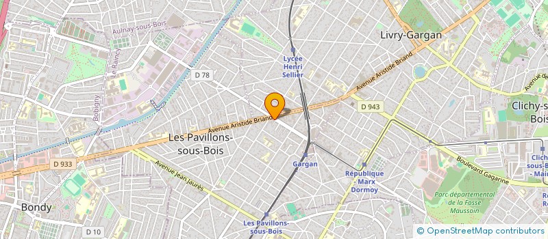 localisation de l'entreprise BARAN à LES PAVILLONS-SOUS-BOIS