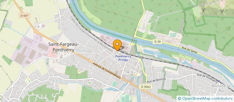 localisation de l'entreprise BARAN FERMETURES à SAINT-FARGEAU-PONTHIERRY