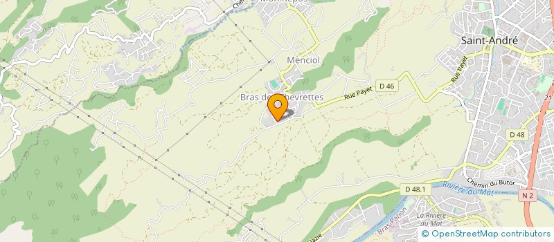 localisation de l'entreprise BARAN IMMO à SAINT-ANDRE