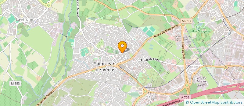 localisation de l'entreprise BARANDON à SAINT-JEAN-DE-VEDAS