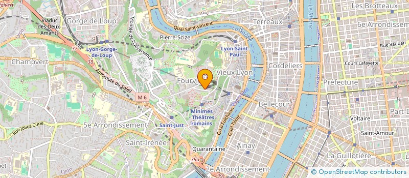 localisation de l'entreprise BARANGER CONSEIL à LYON