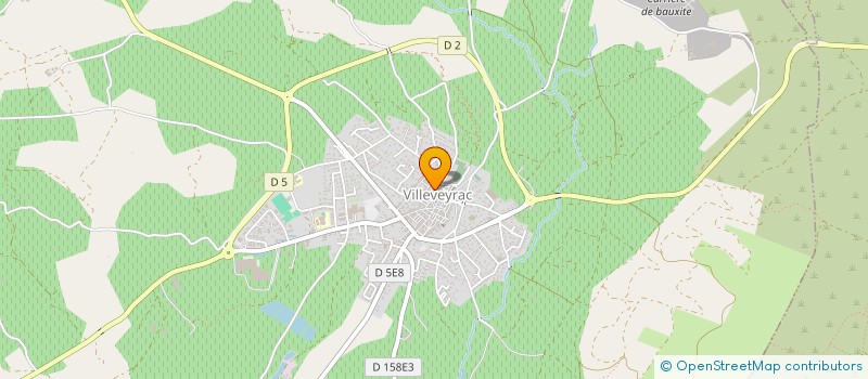 localisation de l'entreprise BARANIM'S  VILLEVEYRAC