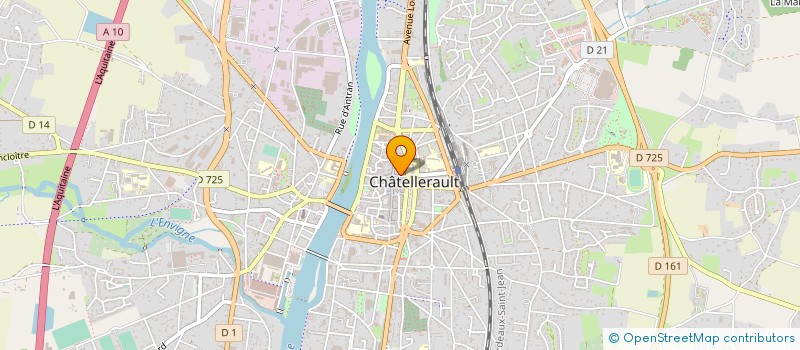 localisation de l'entreprise BARANNABELLE à CHATELLERAULT