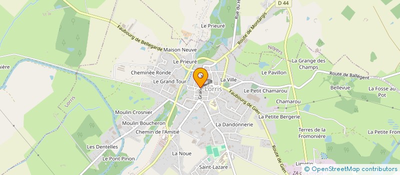 localisation de l'entreprise BARANOWSKI à LORRIS