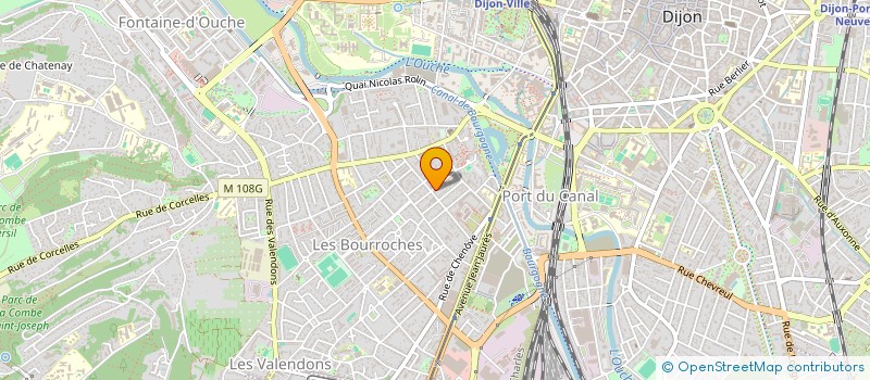 localisation de l'entreprise BARANTE à DIJON