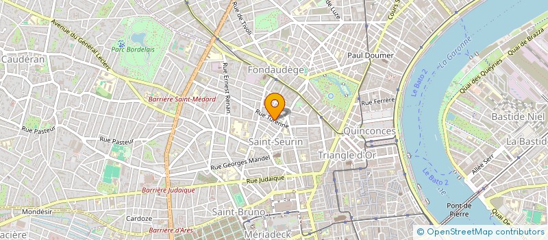 localisation de l'entreprise BARAQUE RENOVATION à BEGLES