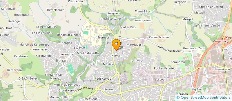 localisation de l'entreprise BARAS à BREST