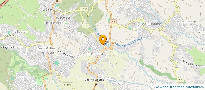 localisation de l'entreprise BARAT à SAINT-PAUL