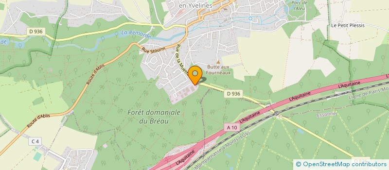 localisation de l'entreprise BARAT LHOTELLIER à SAINT-ARNOULT-EN-YVELINES