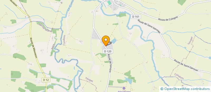 localisation de l'entreprise BARATACLAU EVENTS  TOUGET