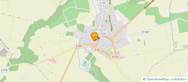 localisation de l'entreprise BARATEA  VILLENAUXE-LA-GRANDE