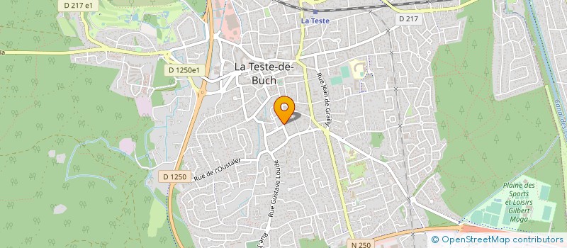 localisation de l'entreprise BARATEAU FRERES  LA TESTE-DE-BUCH