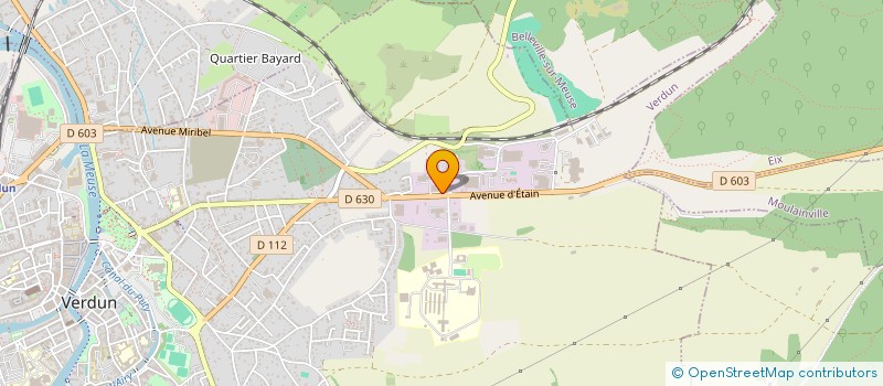 localisation de l'entreprise BARATO'Z MOBILIER AGENCEMENT à VERDUN