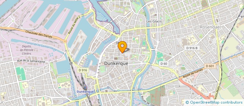 localisation de l'entreprise BARATOM à DUNKERQUE