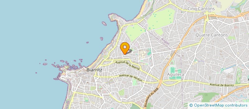 localisation de l'entreprise BARATZEAN à BIARRITZ