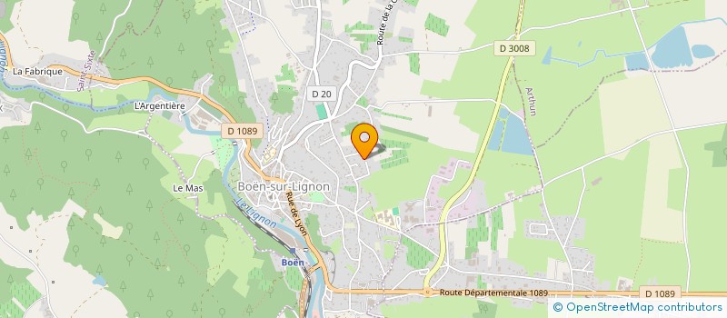 localisation de l'entreprise BARAY PRODUCTION  BOEN-SUR-LIGNON