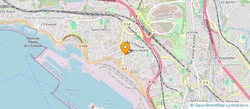 localisation de l'entreprise BARAYE  MARSEILLE