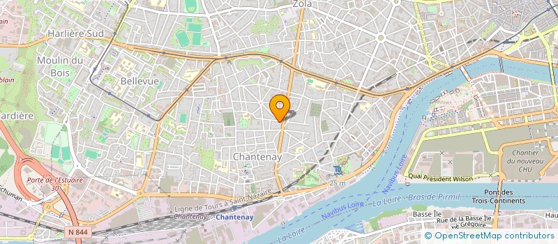 localisation de l'entreprise BARBA LOC à NANTES
