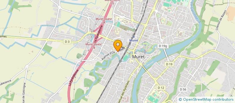 localisation de l'entreprise BARBA NICOLAS  MURET