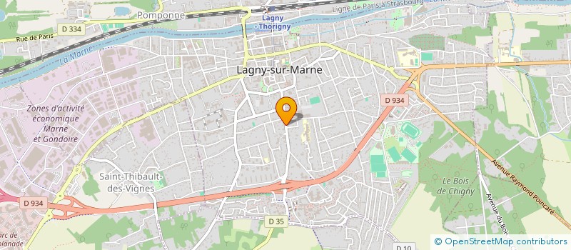 localisation de l'entreprise BARBADE  LAGNY-SUR-MARNE