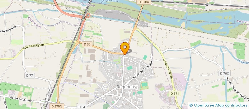 localisation de l'entreprise BARBAN  ROGNONAS