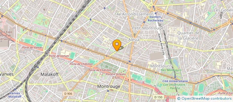 localisation de l'entreprise BARBANCE                      RENE  PARIS