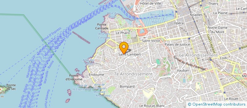 localisation de l'entreprise BARBAPAPA à MARSEILLE