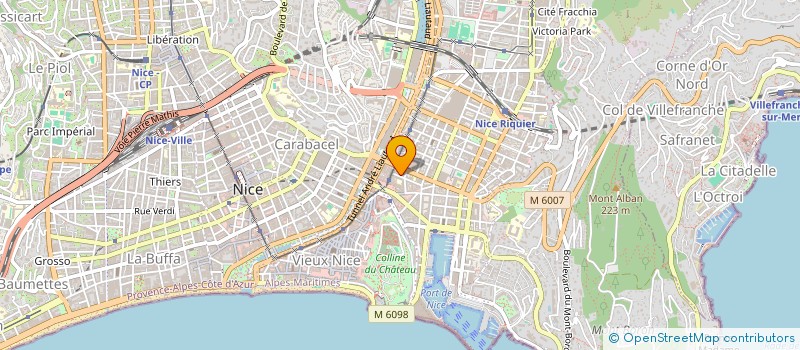 localisation de l'entreprise BARBAPAPA à NICE