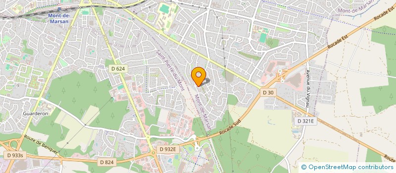 localisation de l'entreprise BARBAPOPS  MONT-DE-MARSAN