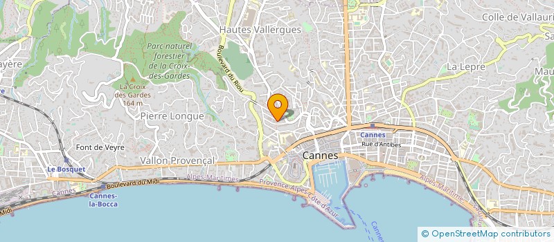 localisation de l'entreprise BARBARA à CANNES