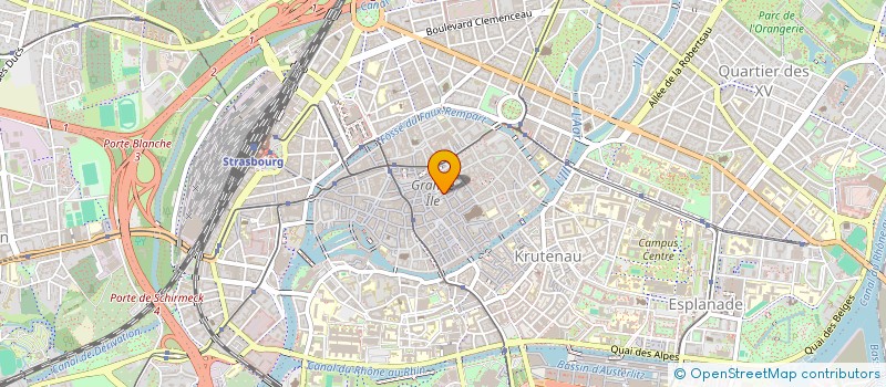localisation de l'entreprise BARBARA à STRASBOURG