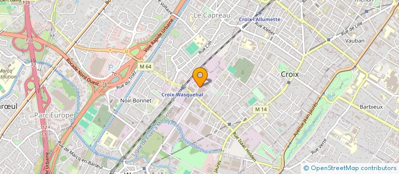 localisation de l'entreprise BARBARA  CROIX