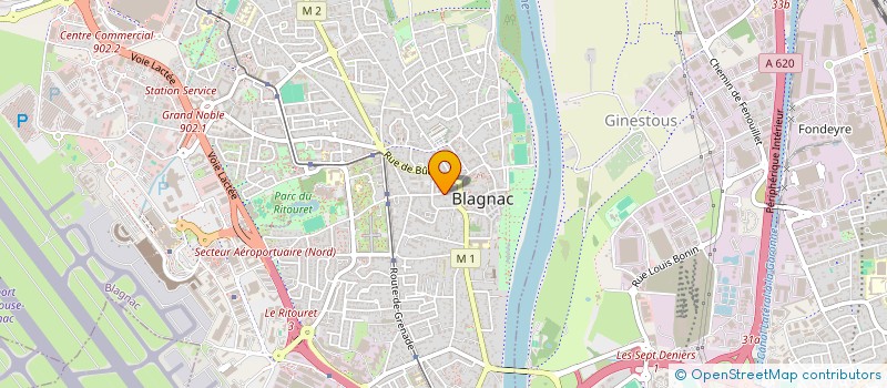 localisation de l'entreprise BARBARA. B  BLAGNAC