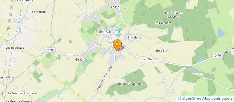 localisation de l'entreprise BARBARA DECORATION  SENILLE-SAINT-SAUVEUR