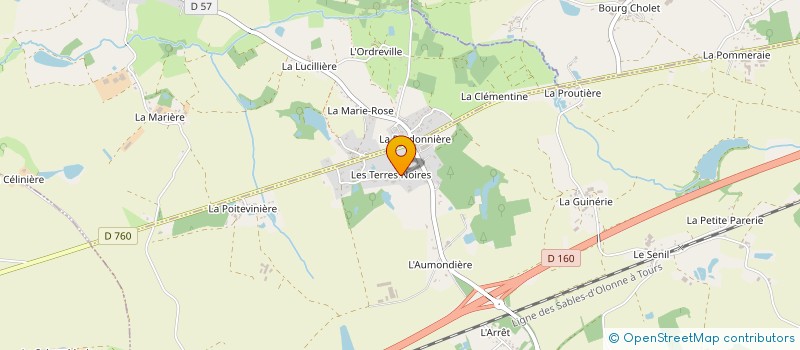 localisation de l'entreprise BARBARA LENGRONNE  SAINTE-FLAIVE-DES-LOUPS