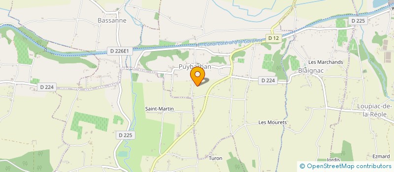 localisation de l'entreprise BARBARA TAXI  CASTETS ET CASTILLON