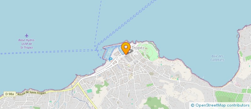 localisation de l'entreprise BARBARAC  SAINT TROPEZ