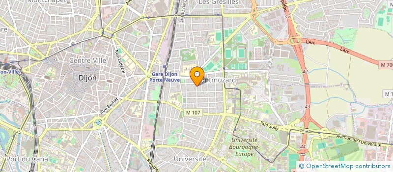 localisation de l'entreprise BARBARIAN à DIJON