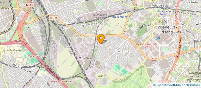 localisation de l'entreprise BARBARIE à VILLENEUVE-D'ASCQ