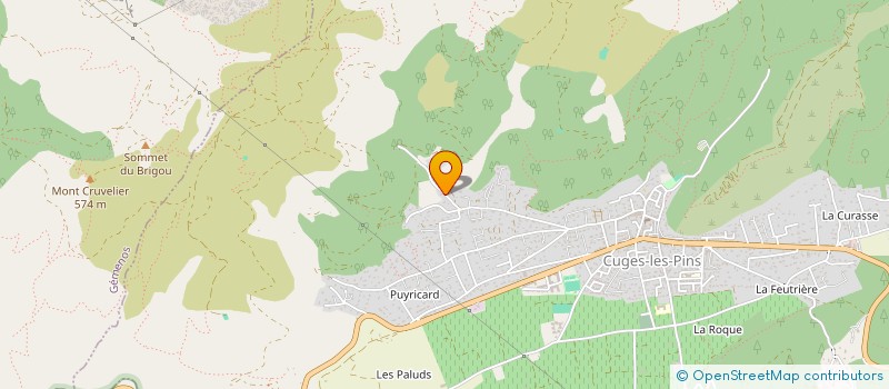 localisation de l'entreprise BARBARIN  CUGES-LES-PINS