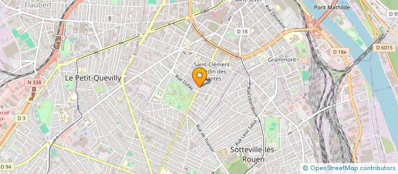 localisation de l'entreprise BARBAROSSA & JEZIOROWSKA  ROUEN