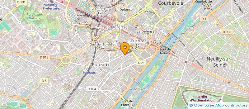 localisation de l'entreprise BARBART  PUTEAUX