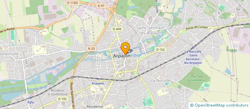 localisation de l'entreprise BARBAT TRANSACTION à ARPAJON