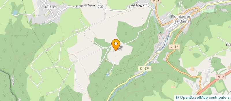 localisation de l'entreprise BARBAUX INVEST  PLOMBIERES-LES-BAINS