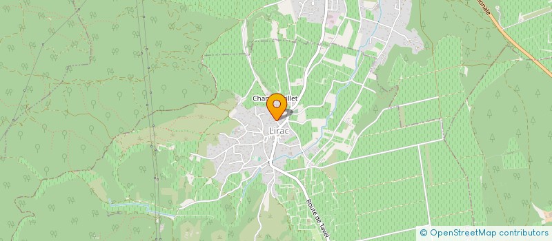 localisation de l'entreprise BARBAVILO  LIRAC