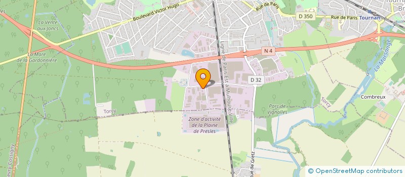 localisation de l'entreprise BARBAZANGE  SA à GRETZ-ARMAINVILLIERS