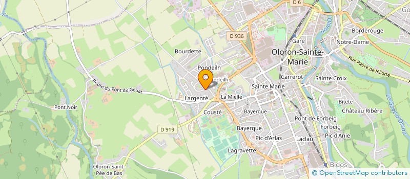 localisation de l'entreprise BARBAZIC  OLORON-SAINTE-MARIE